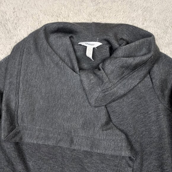 Spanx Air Essentials Shawl Cardigan Sweater Womens Large L Button Modal Soft USA - Picture 3 of 7